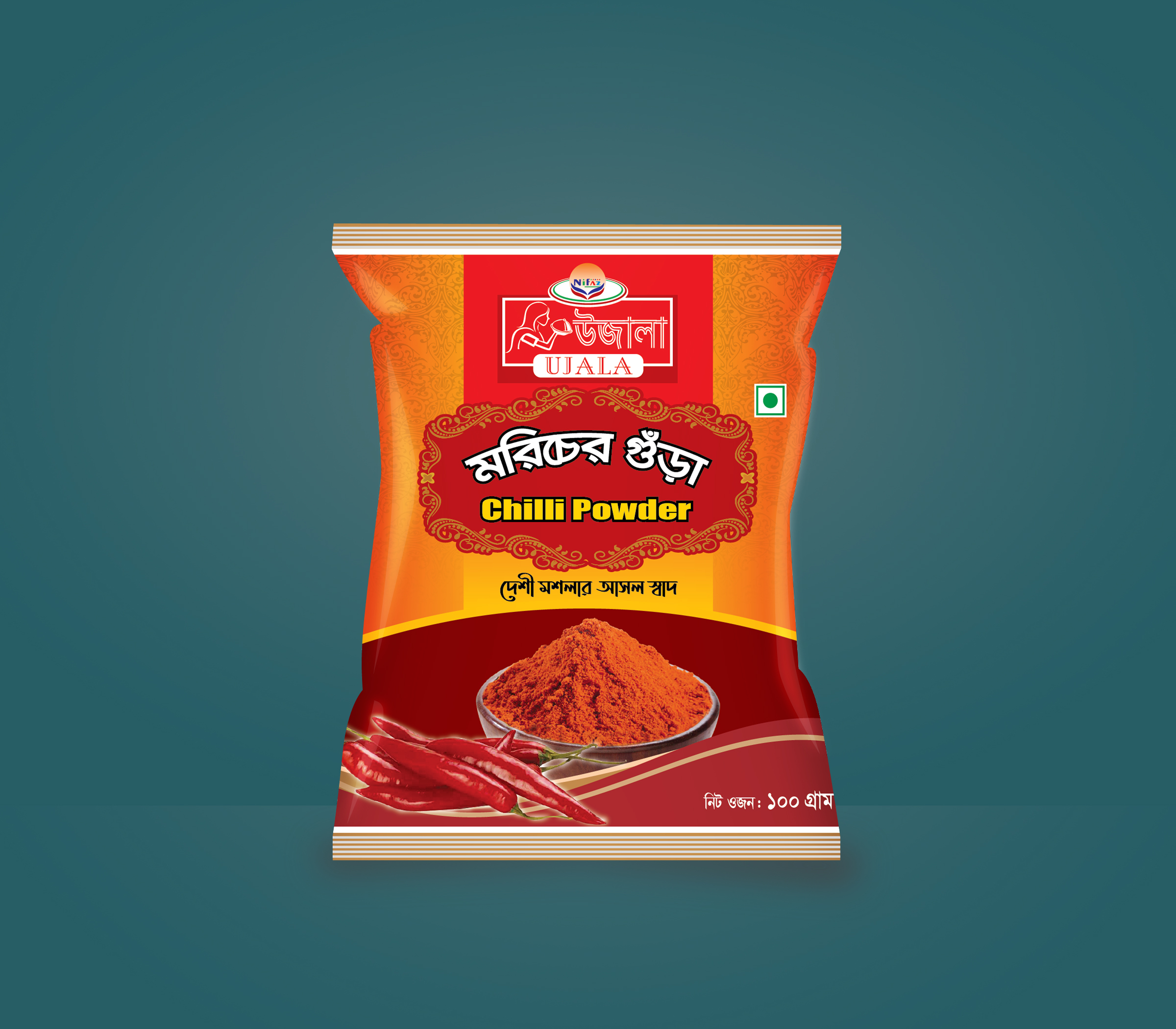 উজালা মরিচের গুঁড়া (Chilli_Powde)r_100g